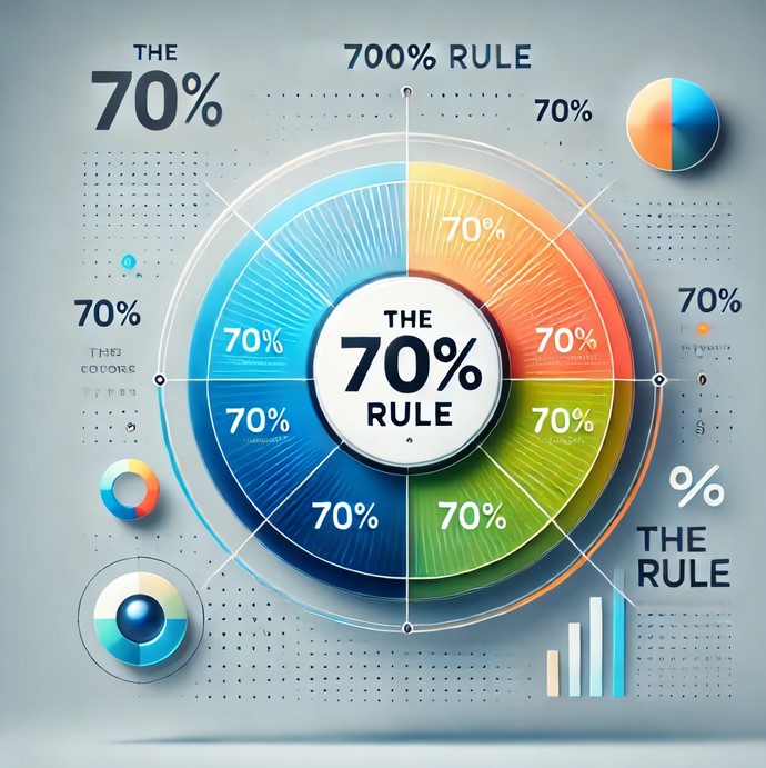 The 70% Rule. Graphic